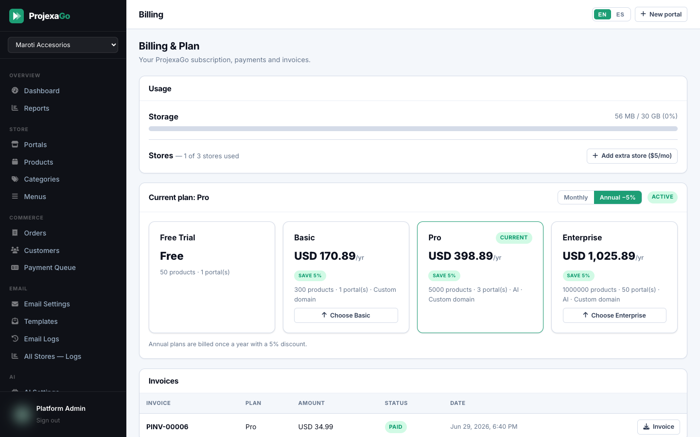 13 billing overview