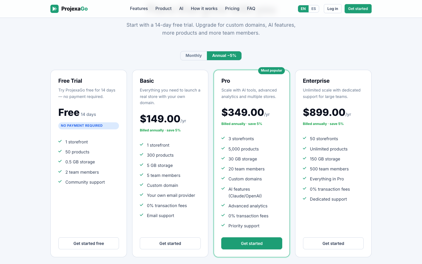 02 landing use cases